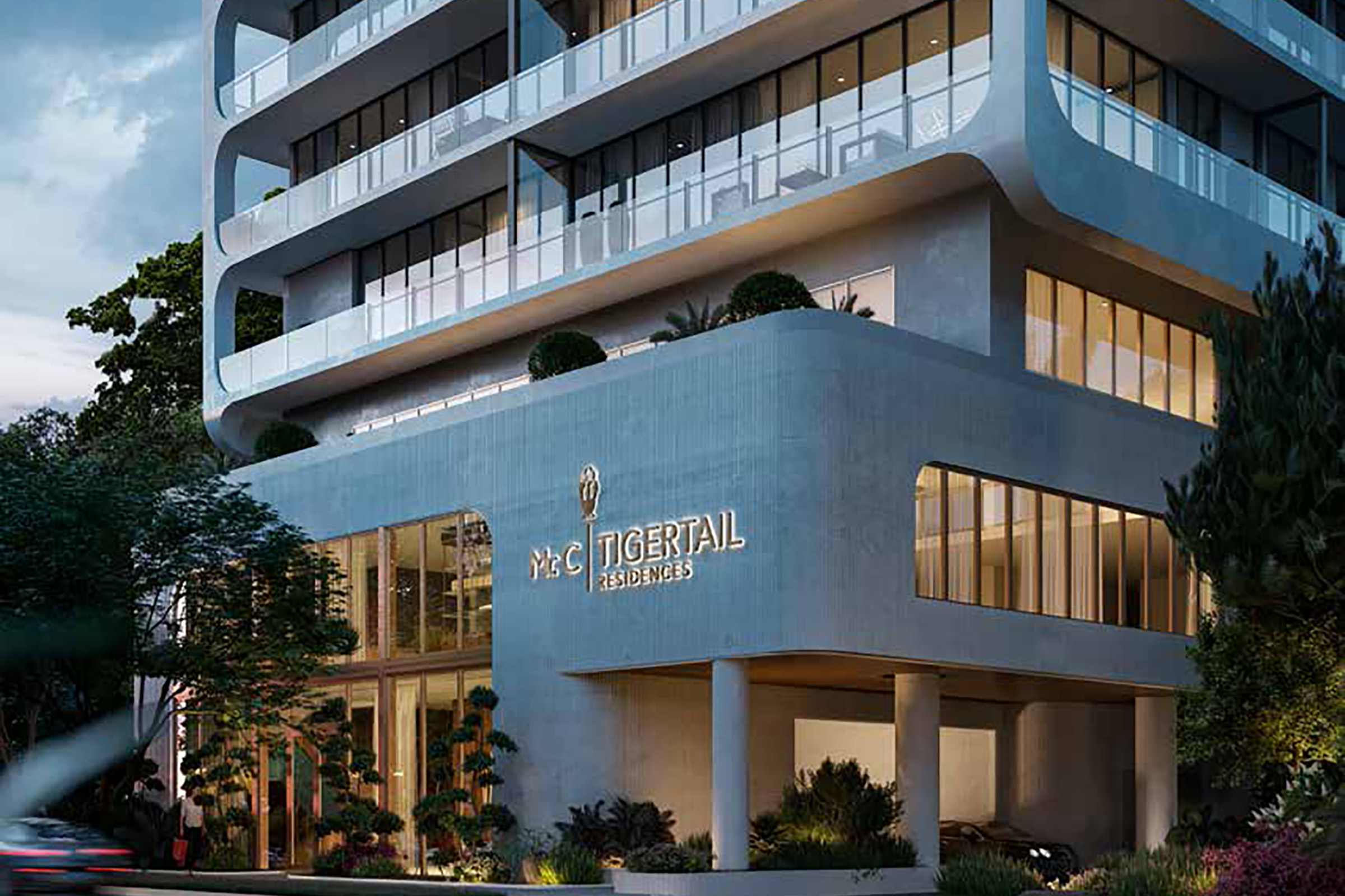 Rendering of Mr. C Tigertail Residences