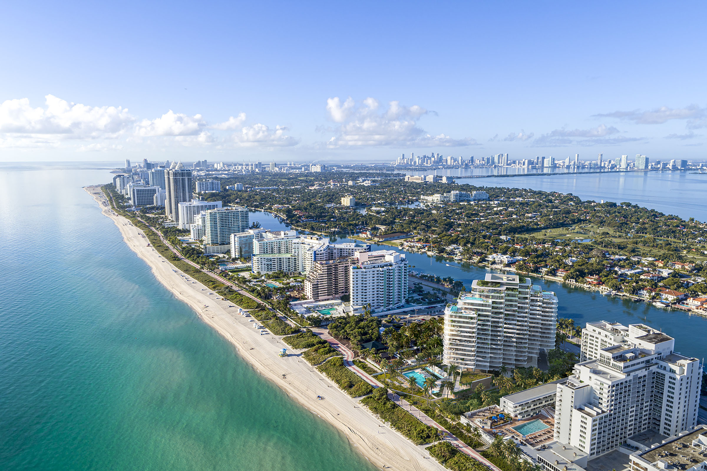 Rendering of Aerial View of Perigon Miami Beach