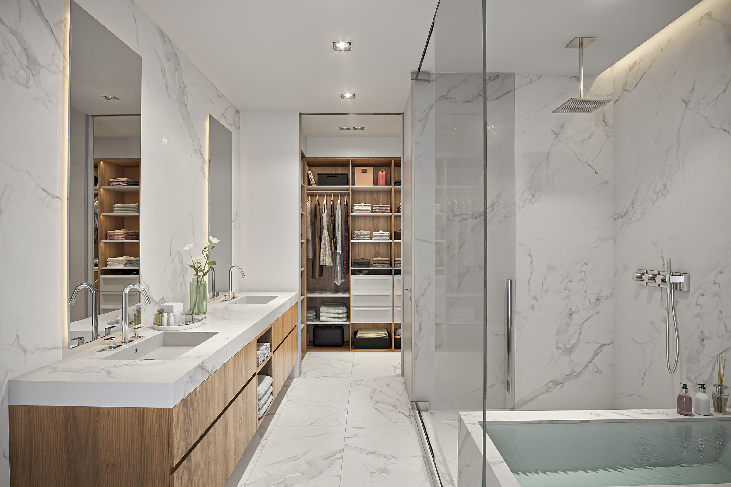 Rendering of Casa Bella Residences Bathroom