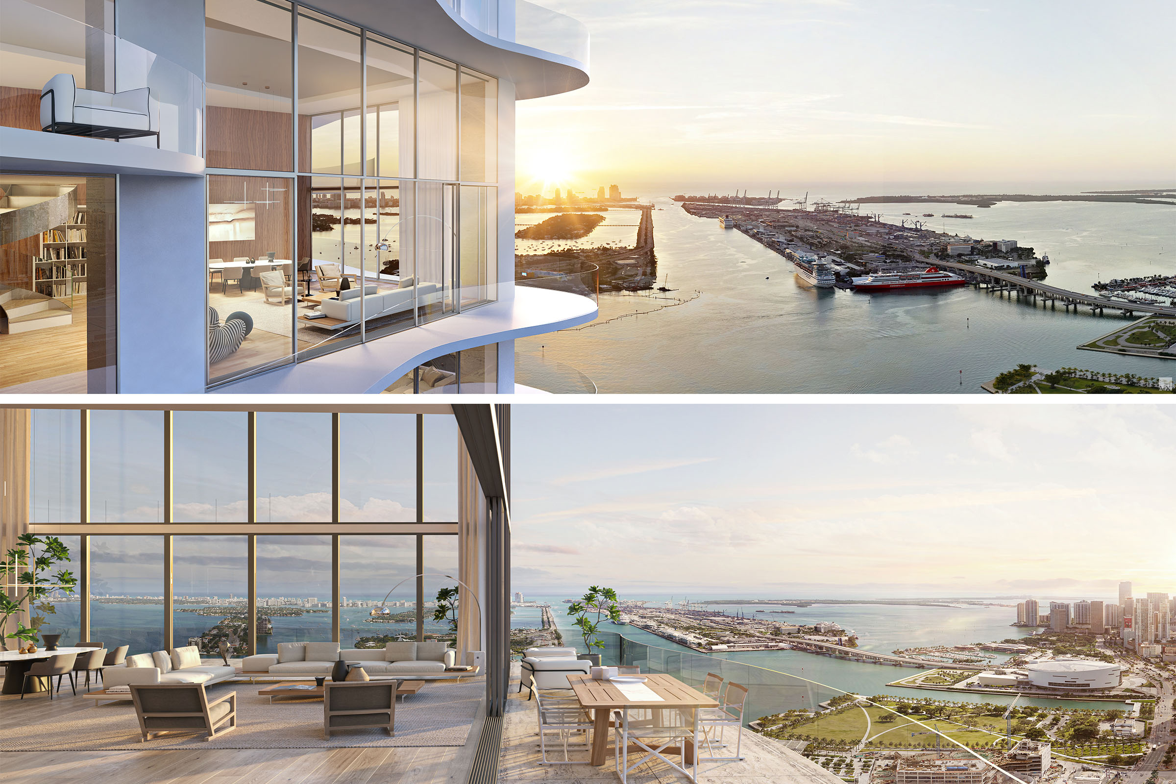 Rendering of Casa Bella Residences Penthouse Duplex