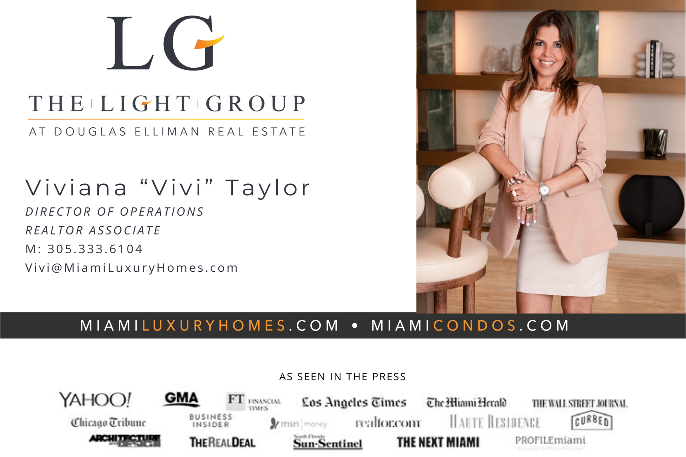 Vivi Taylor   Director of Operations for The Light Group at Doug